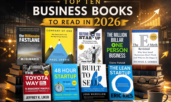 Top 10 Business books to read in 2026