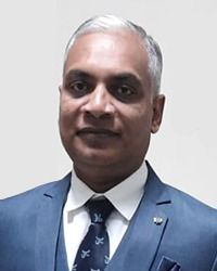 Portrait of counsellor Sameer Kulkarni