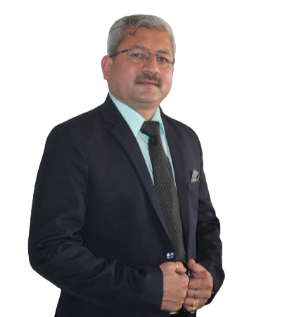 Portrait of counsellor Dr Jitender Chauhan