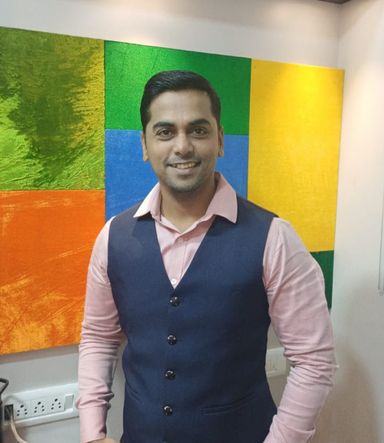 Portrait of counsellor Kumarpal Chheda