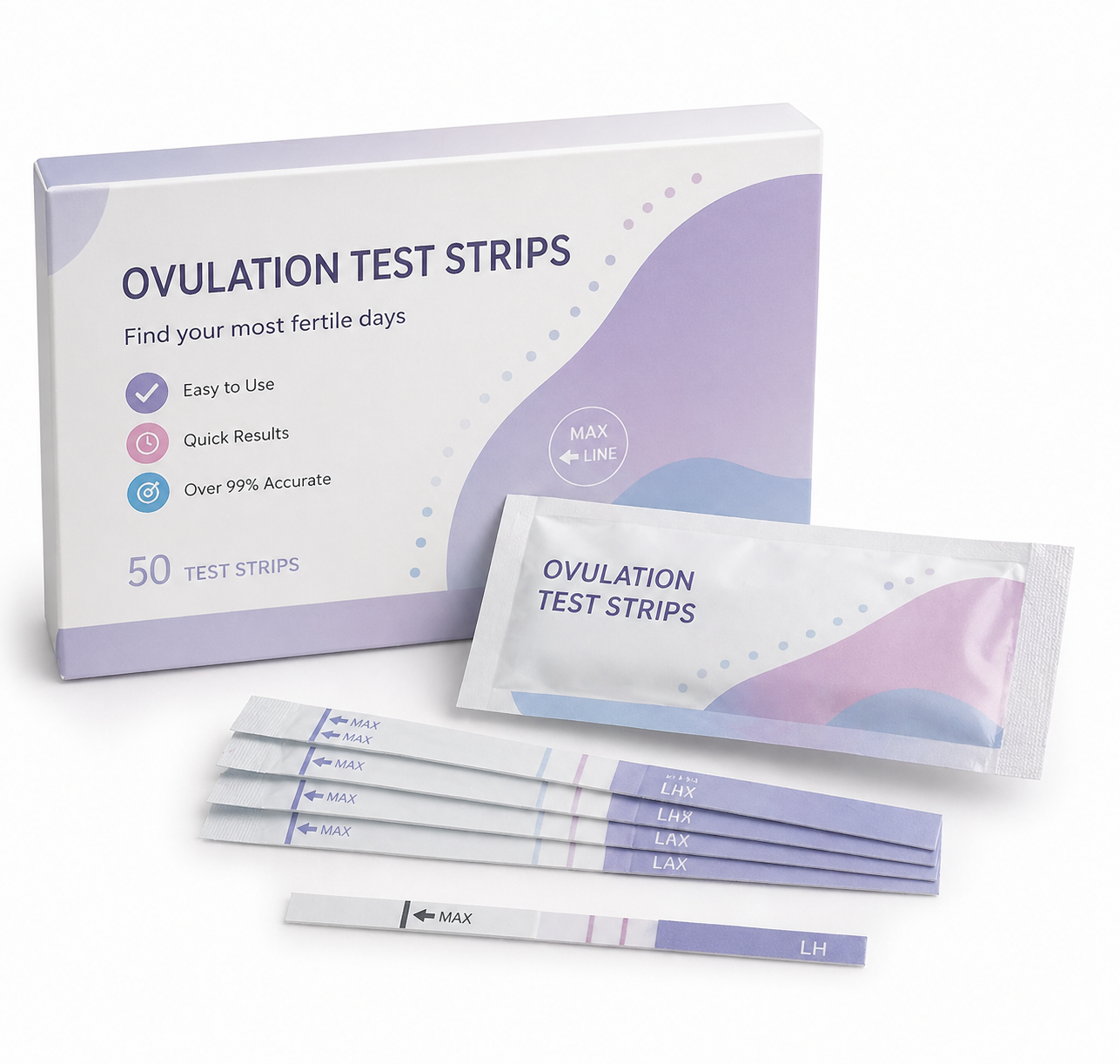 Test de ovulación (50 tiras)