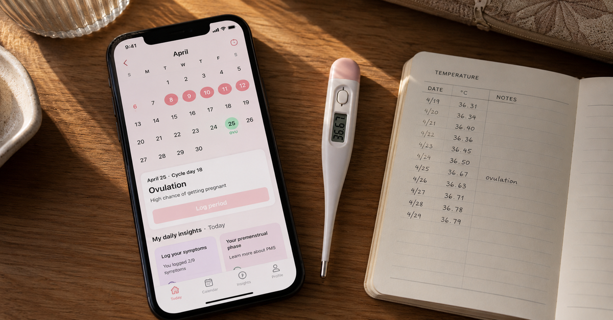 Cómo llevar el registro de la ovulación: apps y métodos