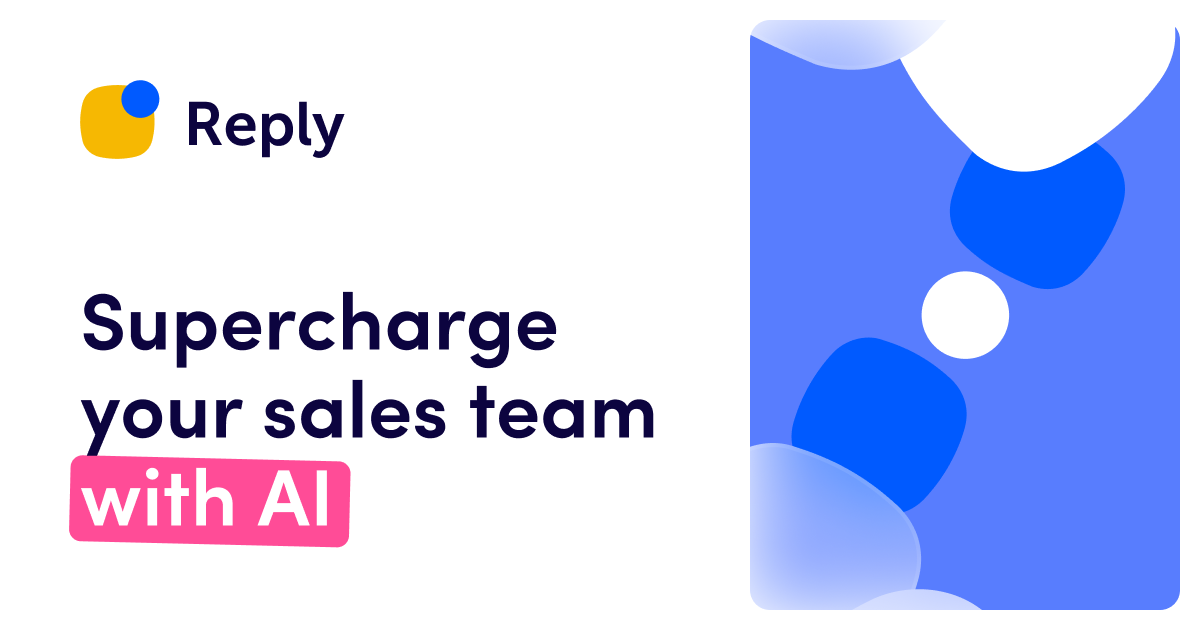 Reply.io - AI sales agent cover image