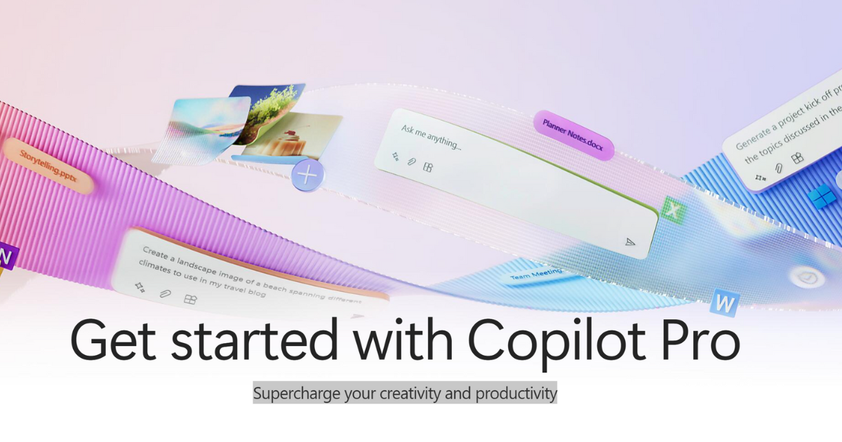 Microsoft Copilot Pro cover image