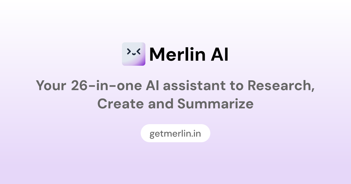 Merlin AI cover image