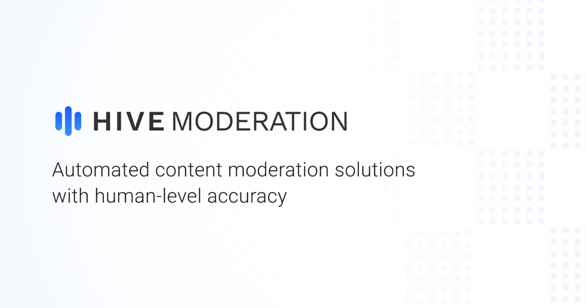 Hive Moderation cover image
