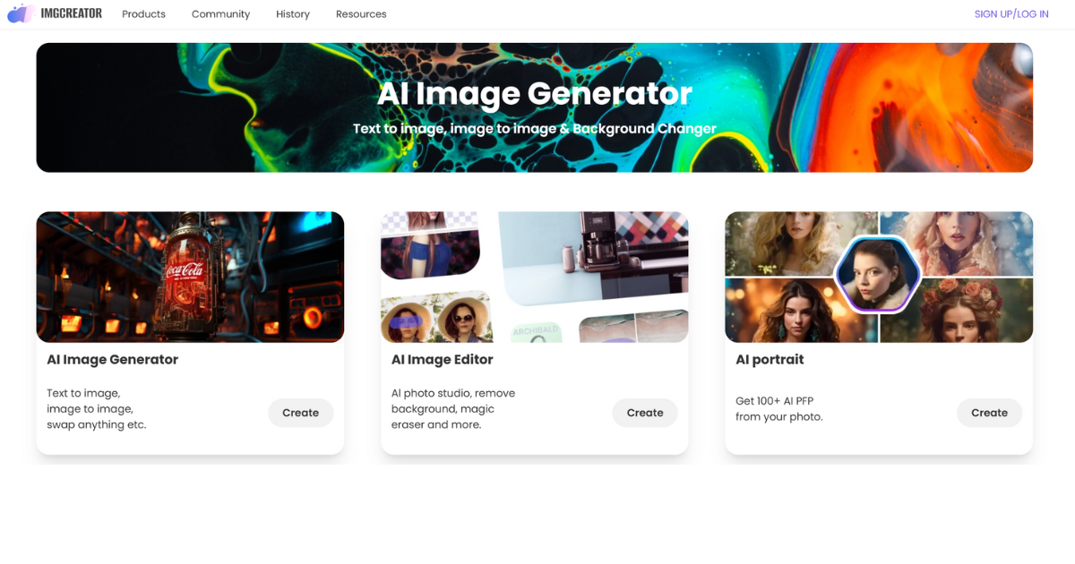 ImgCreator AI cover image