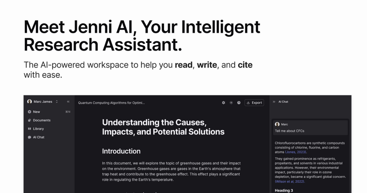 Jenni AI cover image