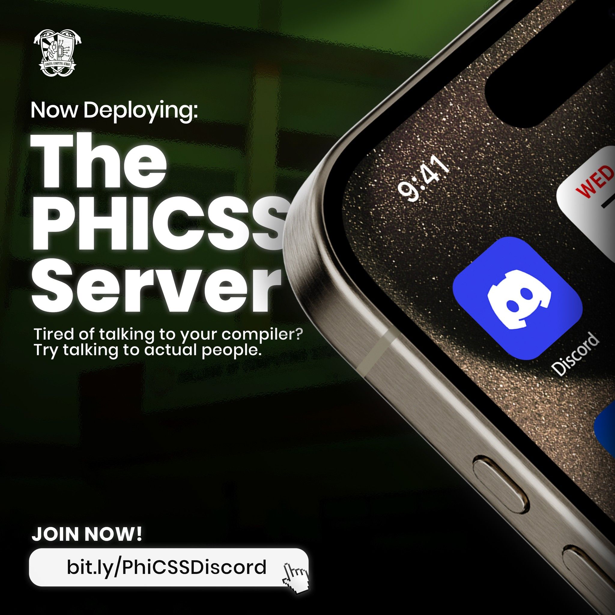PhiCSS Discord Server Launch