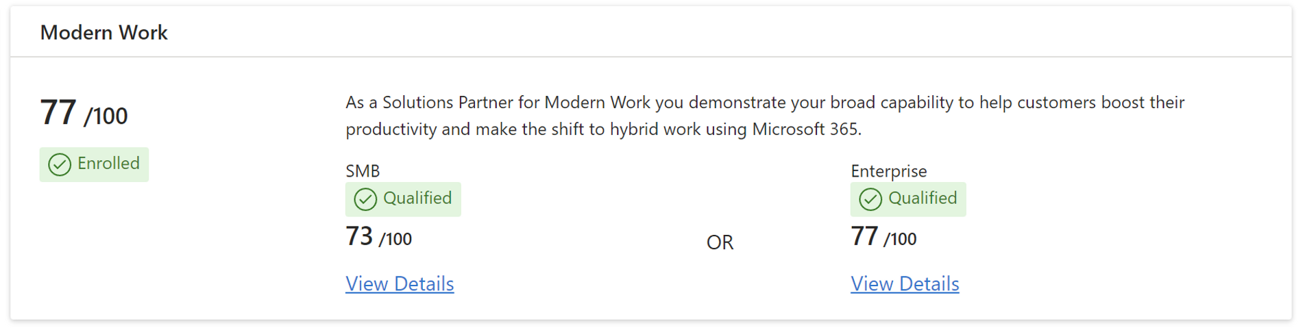 Achieve the Microsoft Modern Work Solution Designation