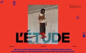 L'Étude website screenshot