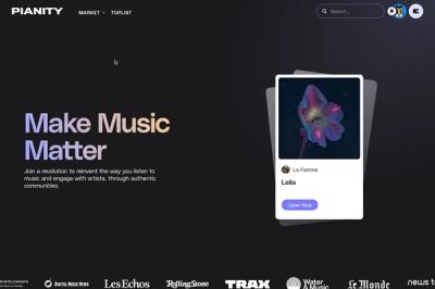 Pianity project poster