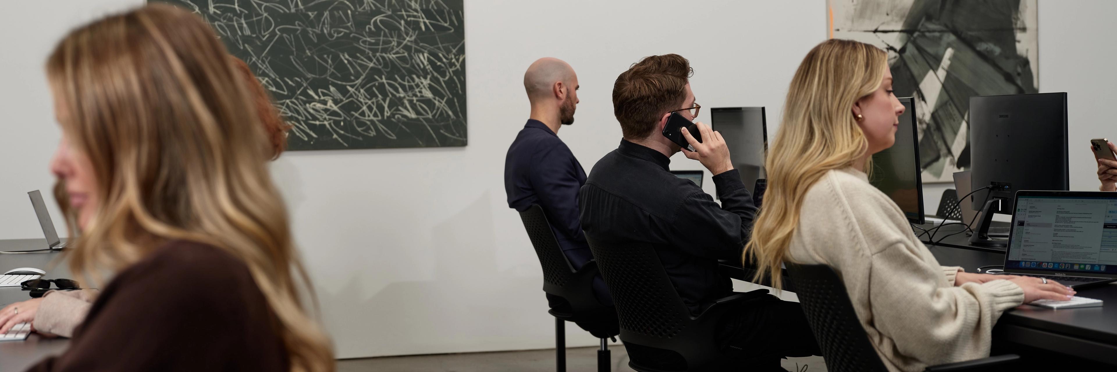 The PH Digital team at work in their Auckland studio