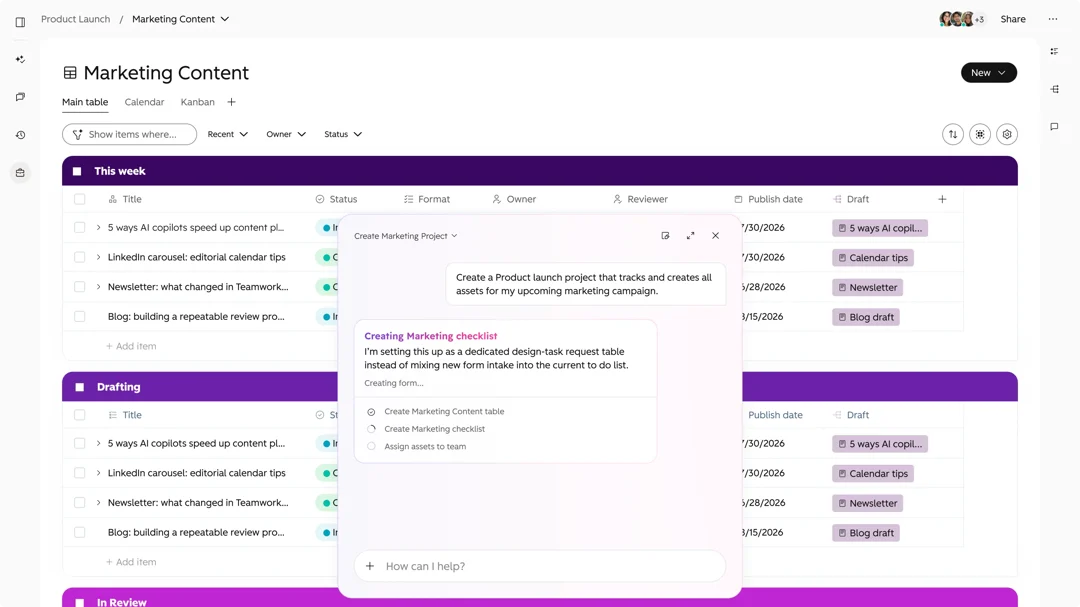 HubSpot Work Management