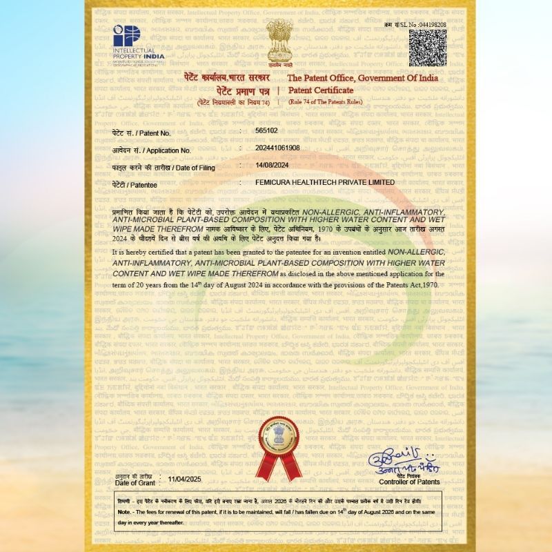 CutetotZ Baby Wipes Patent