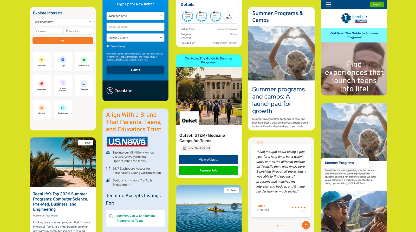 TeenLife U.S. News Case Study