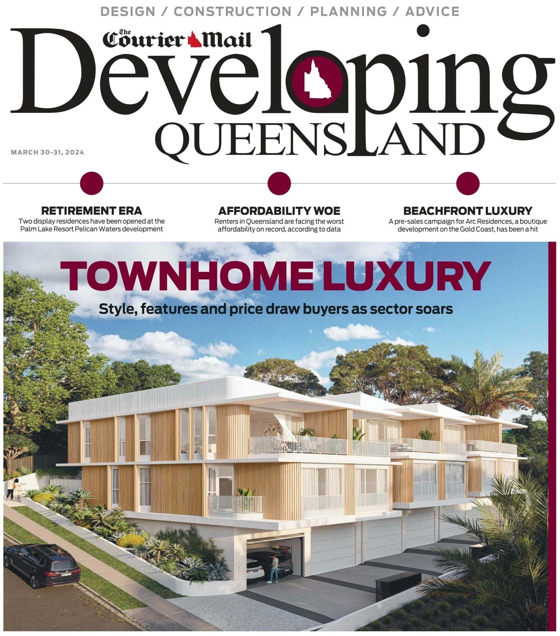Demand for luxury townhomes grips Brisbane