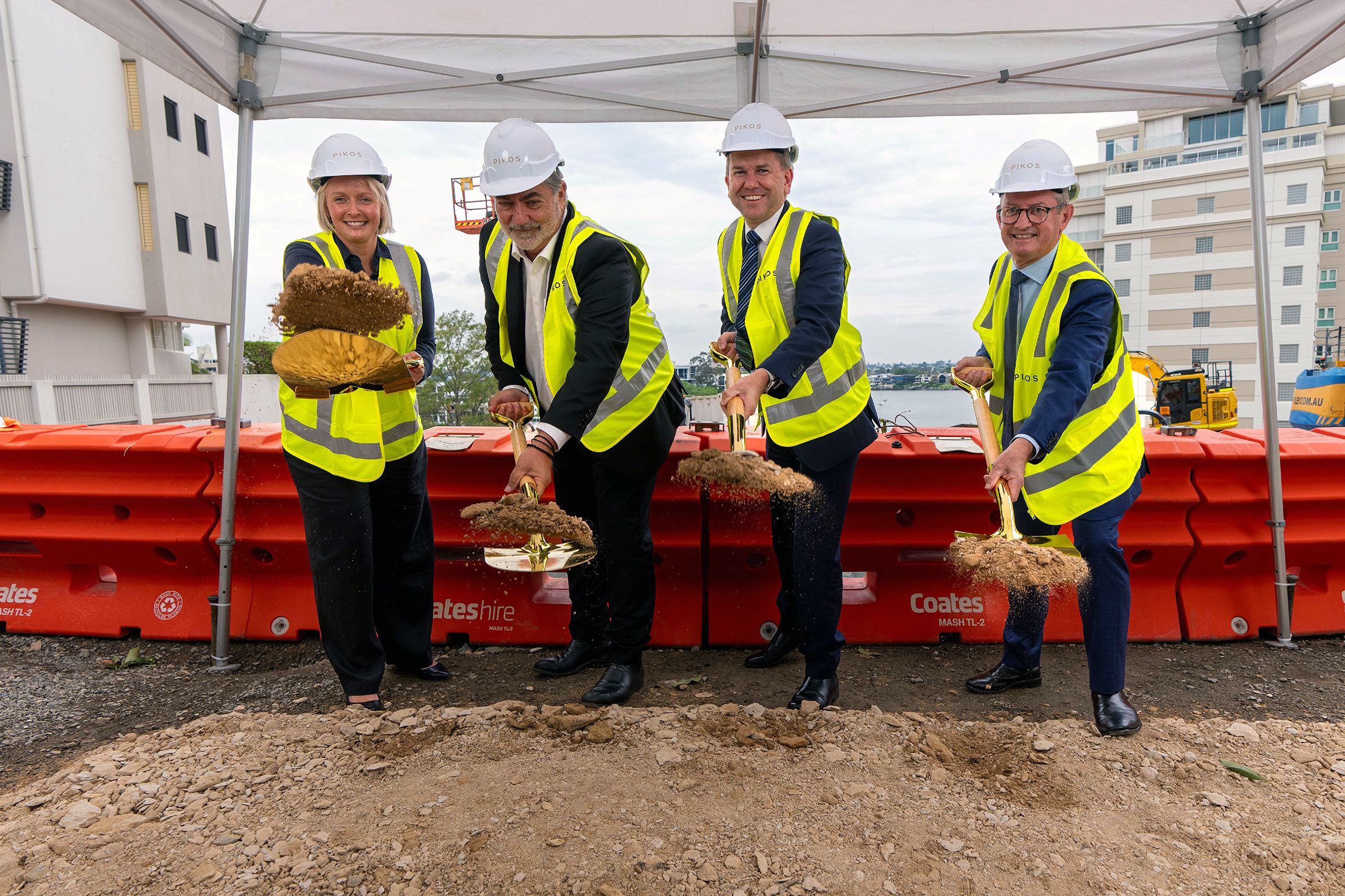 Pikos jump into construction in Kangaroo Point project