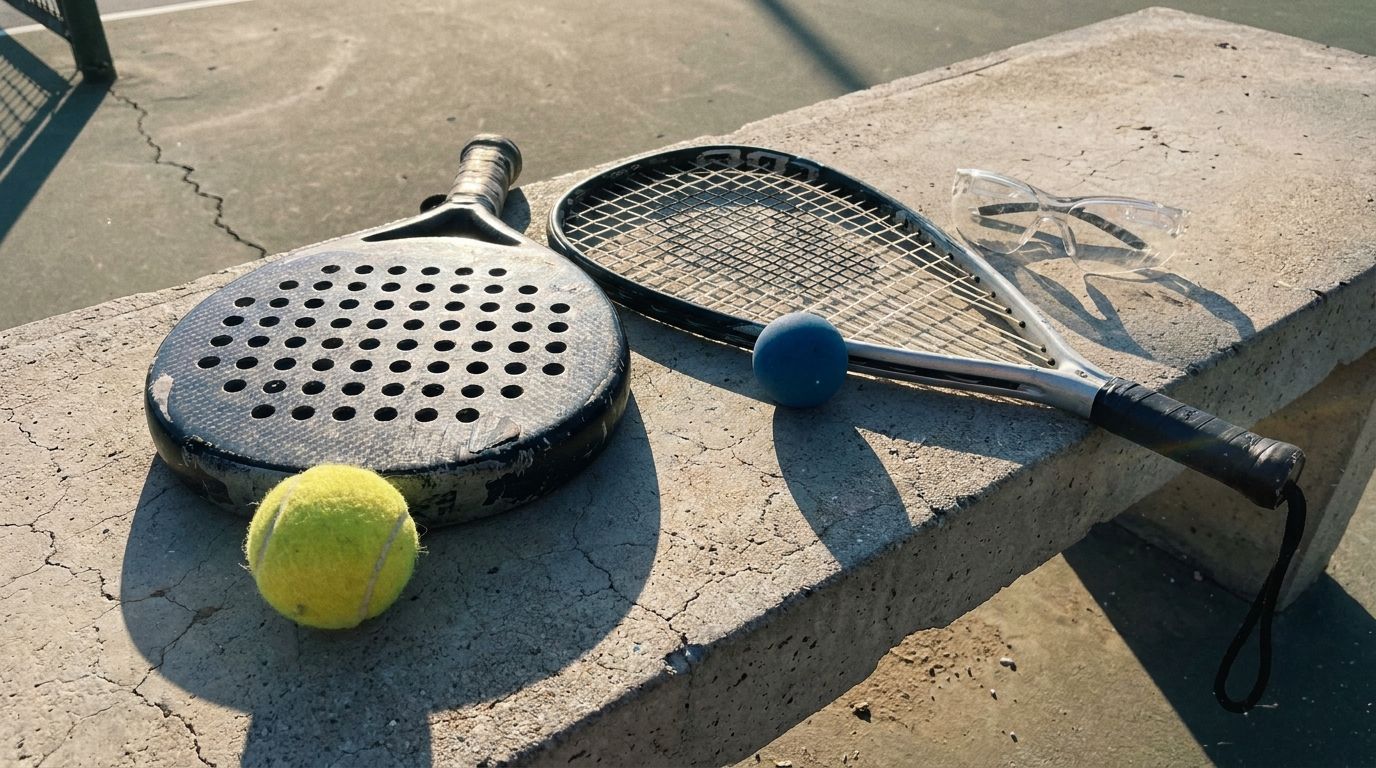 padel and racquetball  equipment