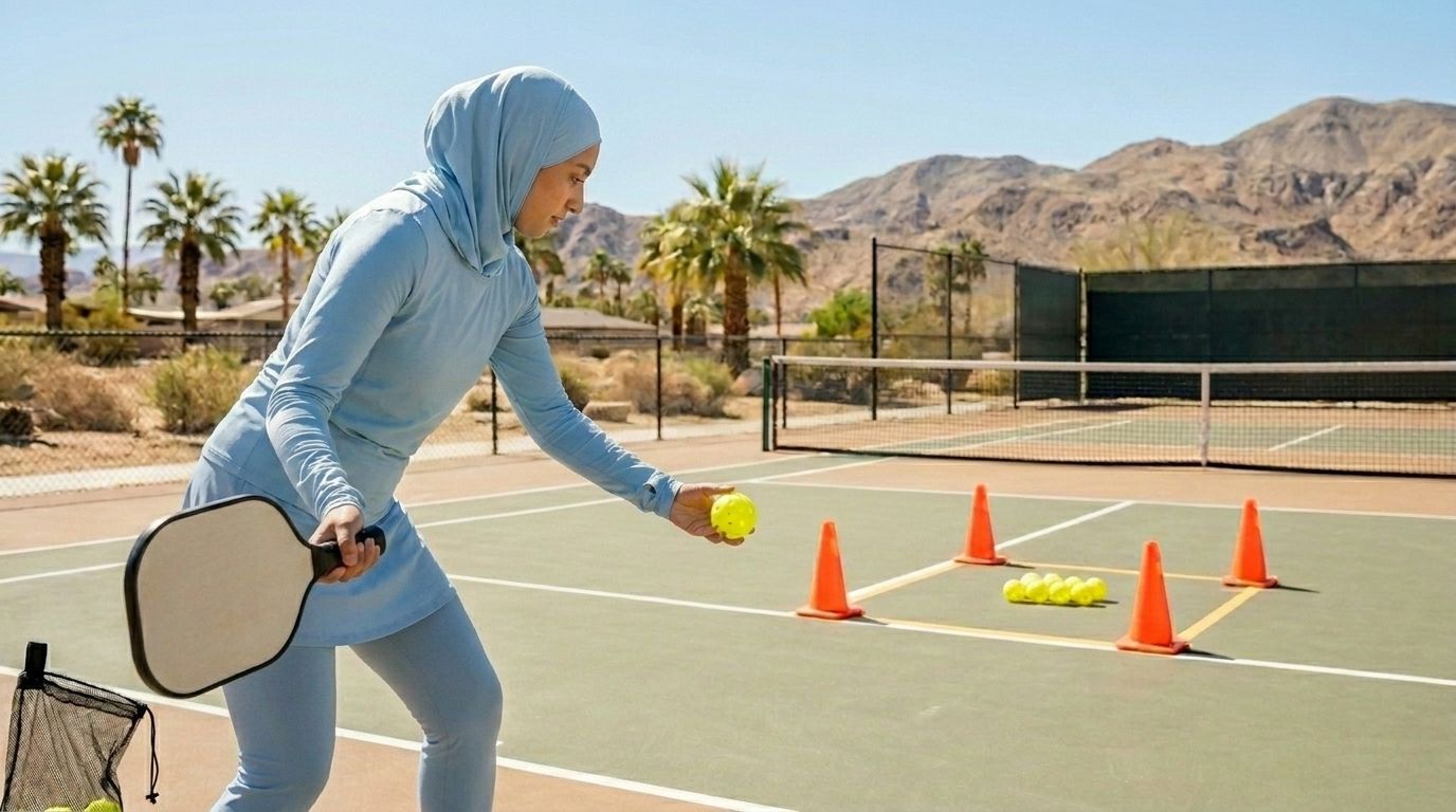 Pickleball Lob Shot