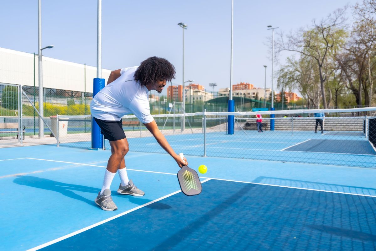 Pickleball Lob Shot Pickleball Lob Shot