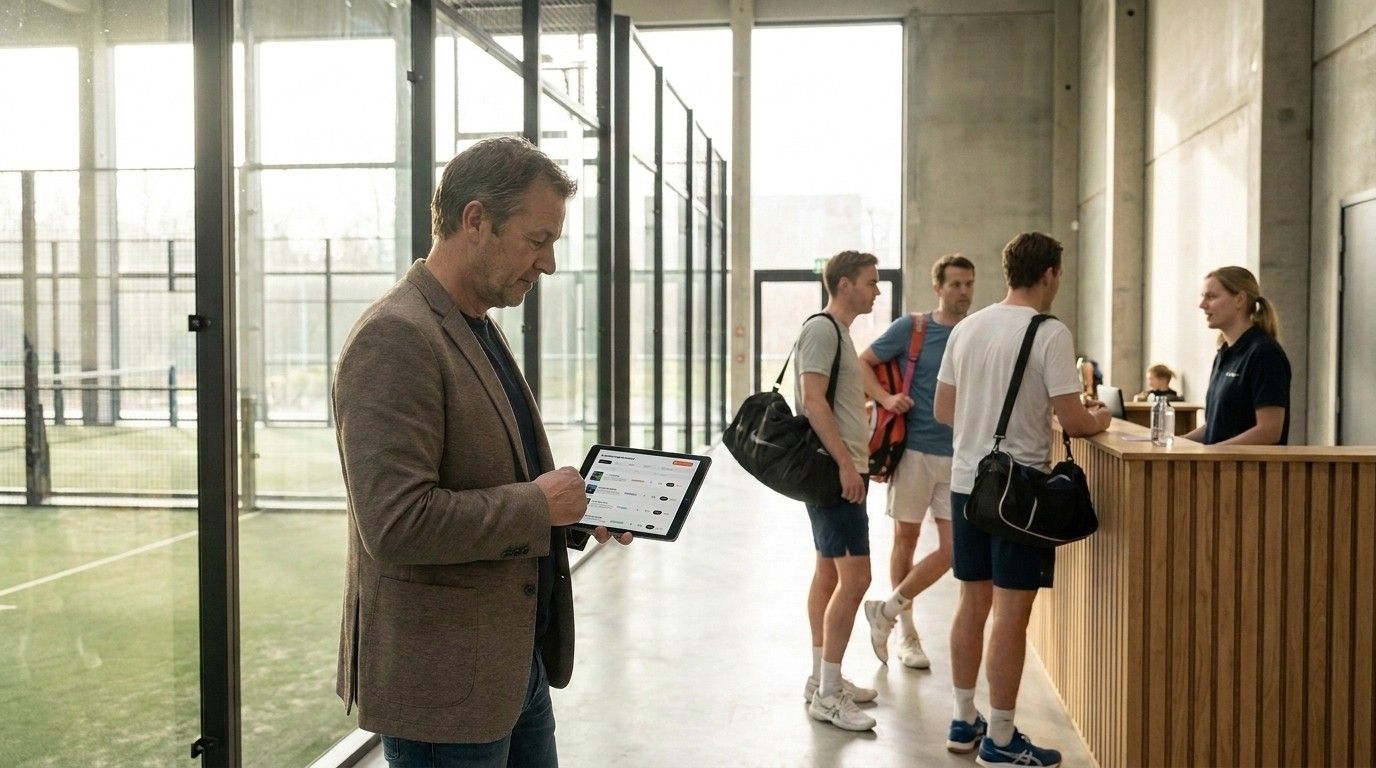 Padel Club Manager monitoring schedule Padel Club Manager monitoring schedule
