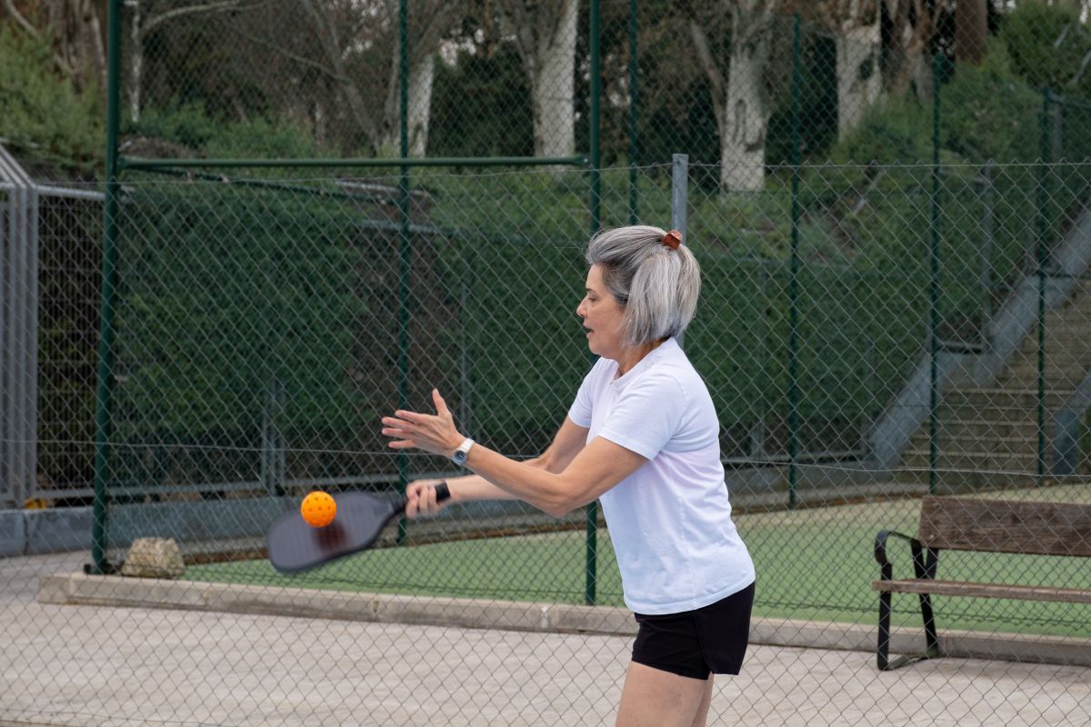 Pickleball game Pickleball game