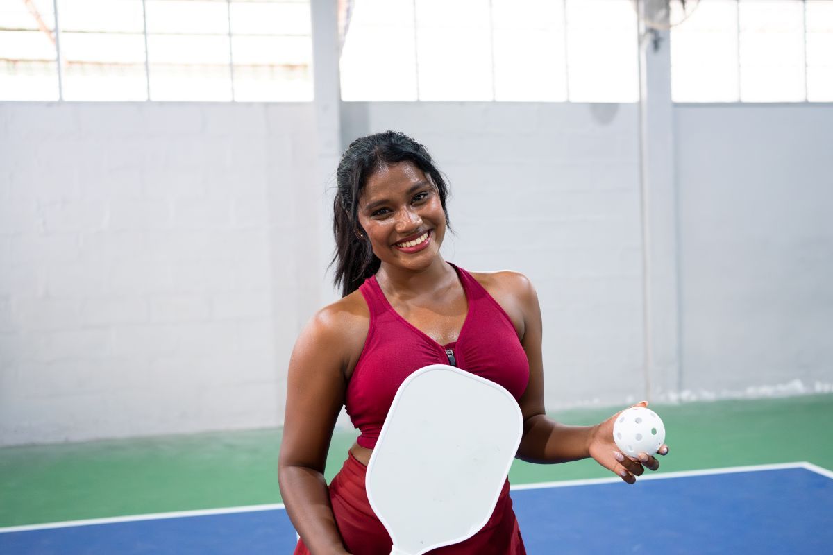 Indoor pickleball Indoor pickleball