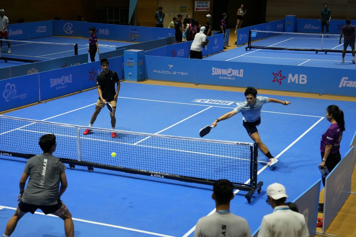 Pickleball game Pickleball game