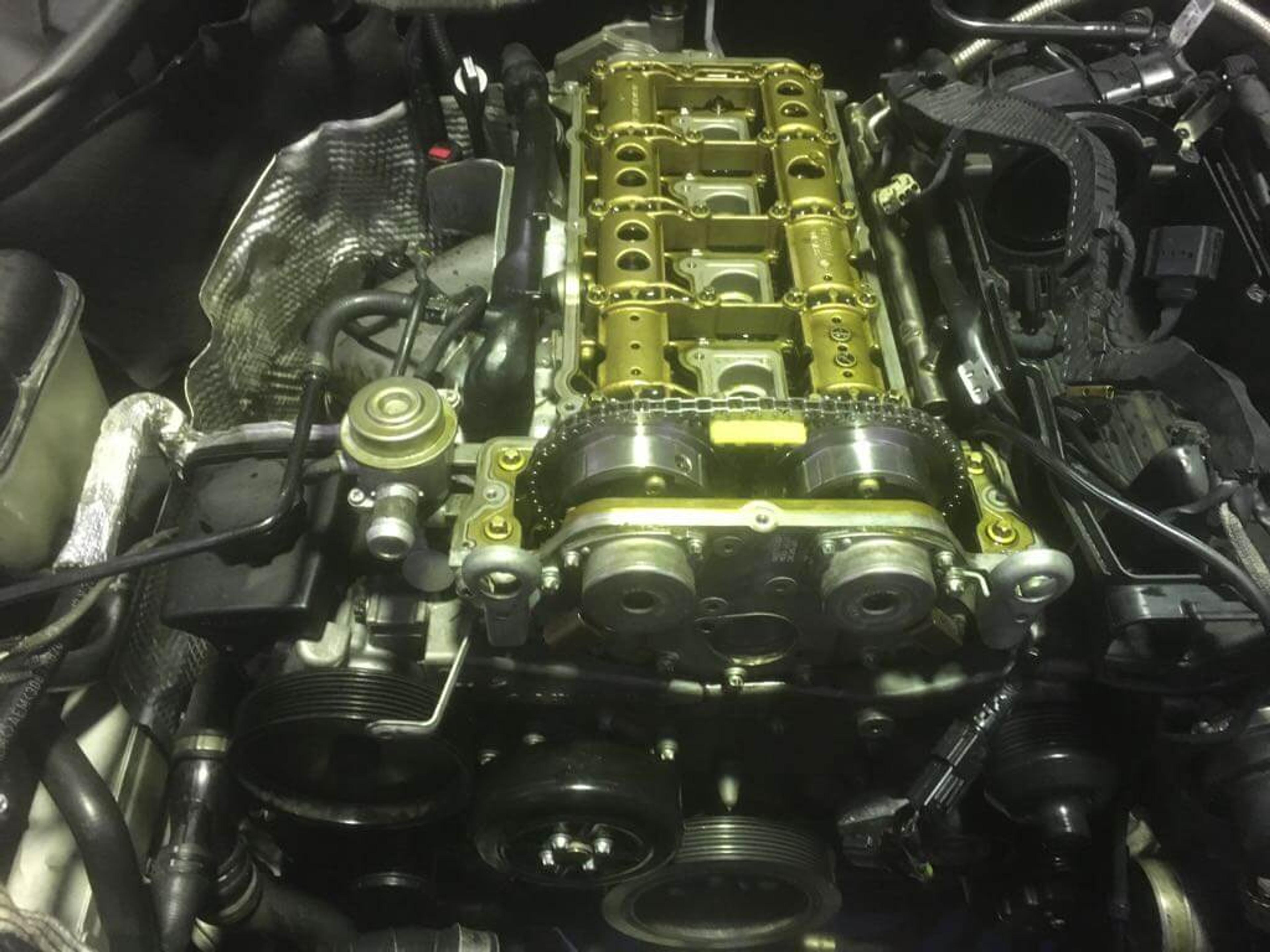 Mercedes Benz at the Wayne Gates workshop