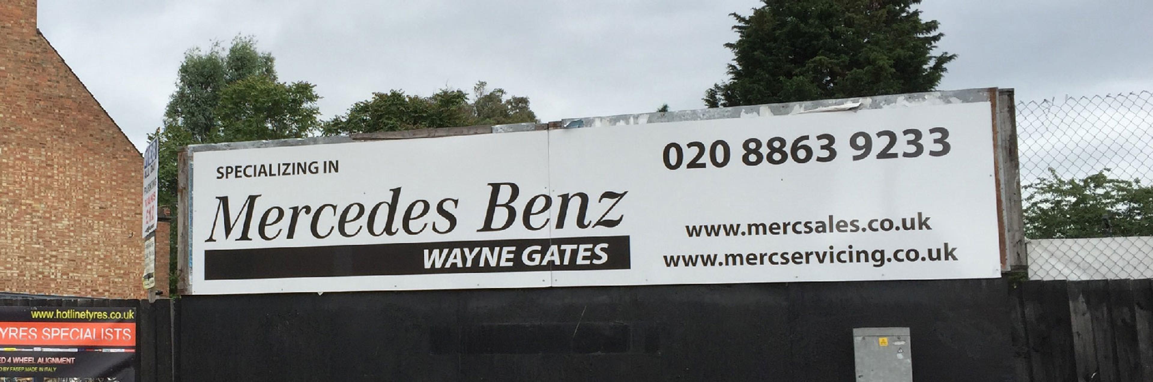 Wayne Gates workshop in the UK