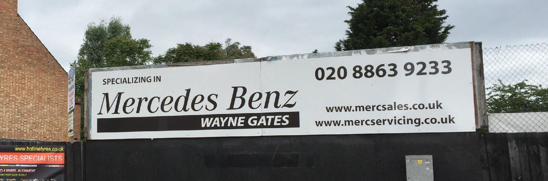 Wayne Gates workshop in the UK