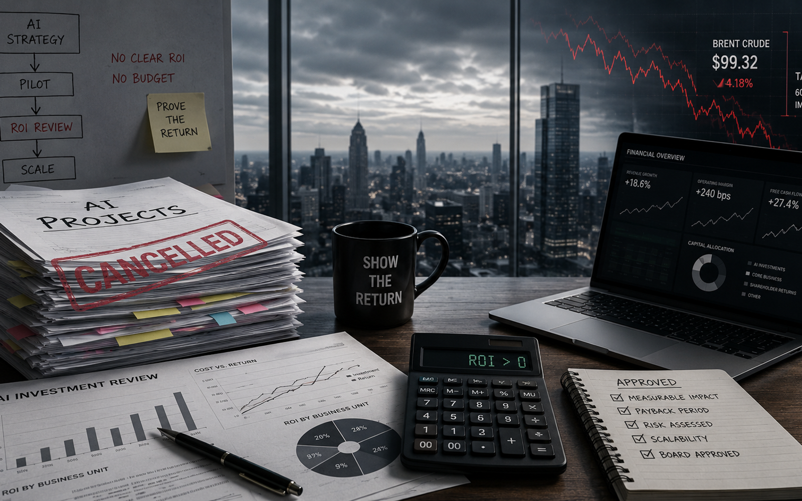 The AI Experiment Is Over. Now Comes the Spreadsheet.