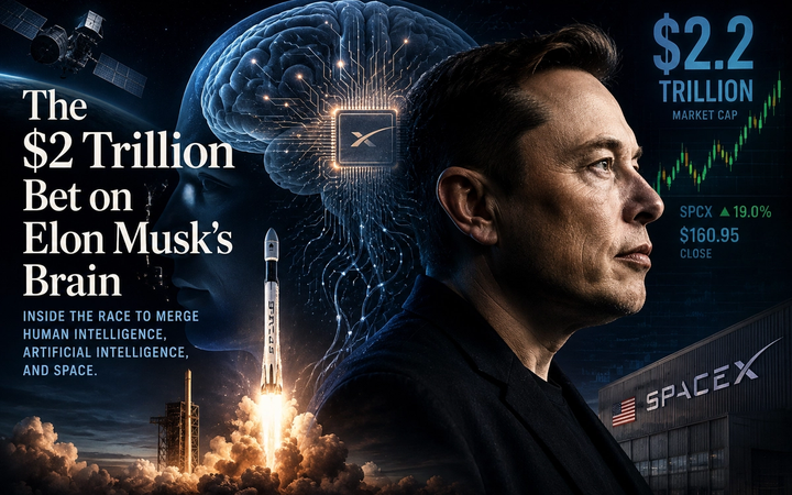 The $2 Trillion Bet on Elon Musk's Brain
