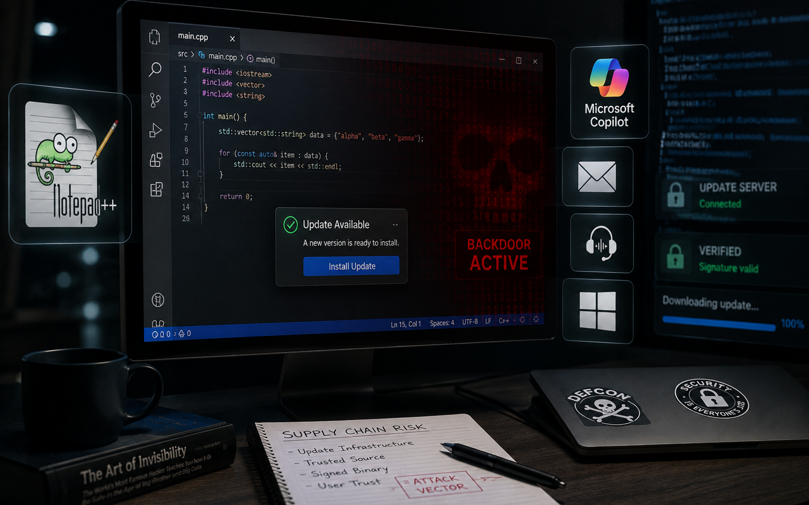 When Your Text Editor Tries to Hack You: Supply Chain Attacks in 2026