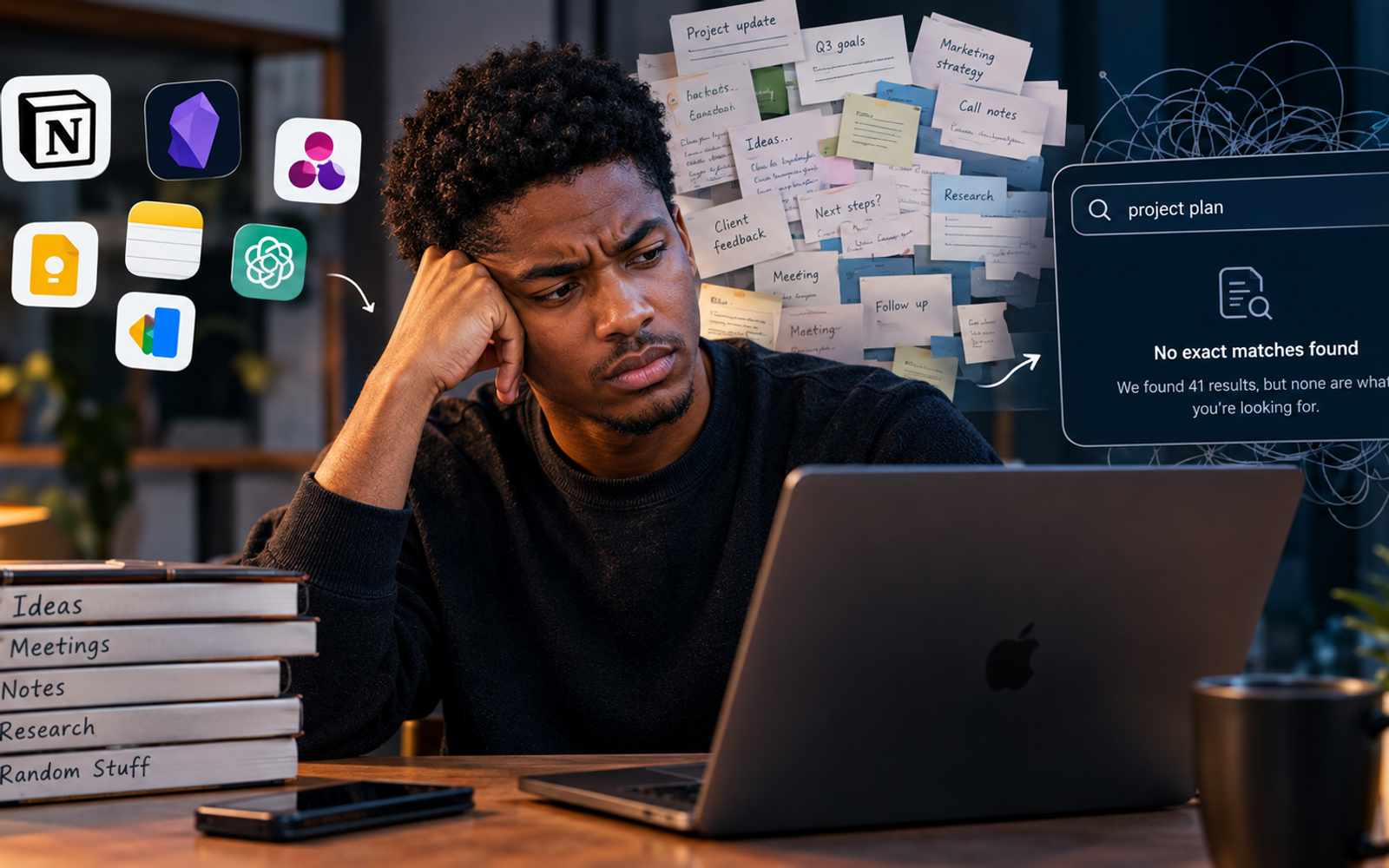 Your Second Brain Fails at Retrieval, Not Note-Taking