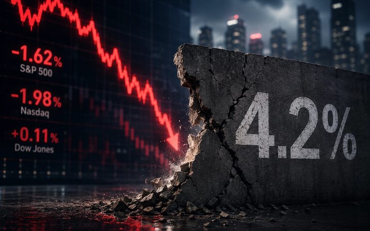 The 4.2% Wall That Broke the Market's Back