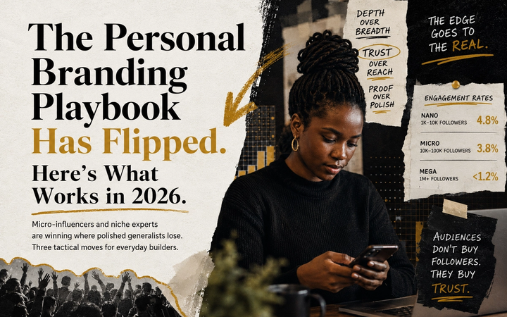 The Personal Branding Playbook Has Flipped. Here's What Works in 2026.