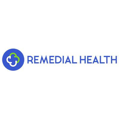 Remedial Health official brand identity logo