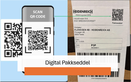 Digital pakkseddel