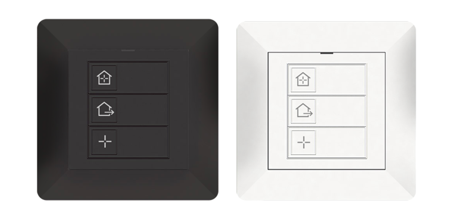 Bryterpanel, sort eller hvit