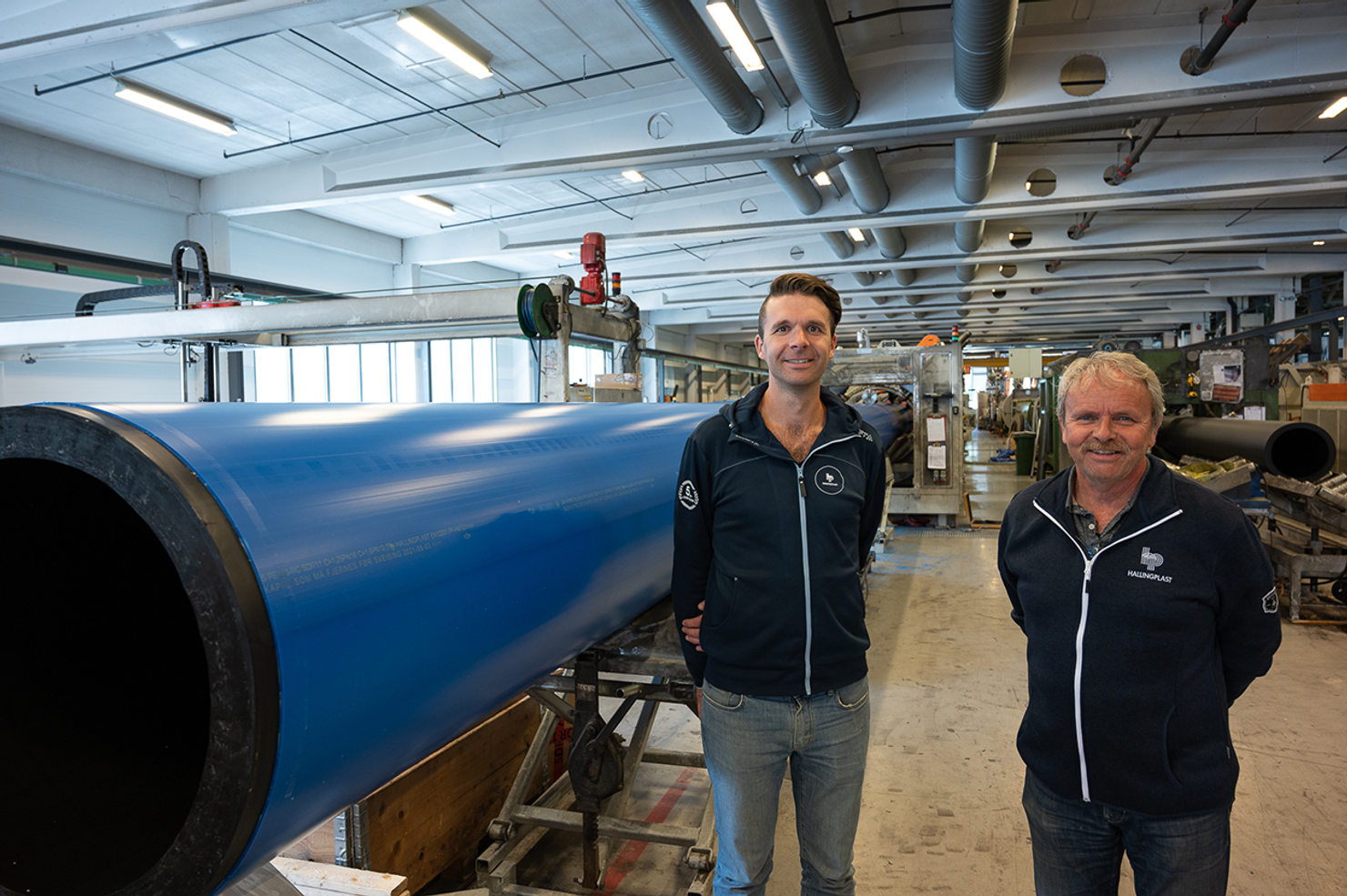 Sverre og Steinar fra Hallingplast