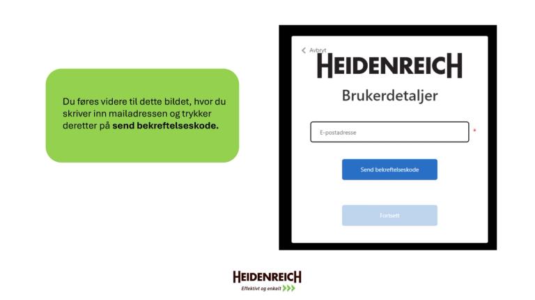 Slik logger du deg inn i vår netthandel