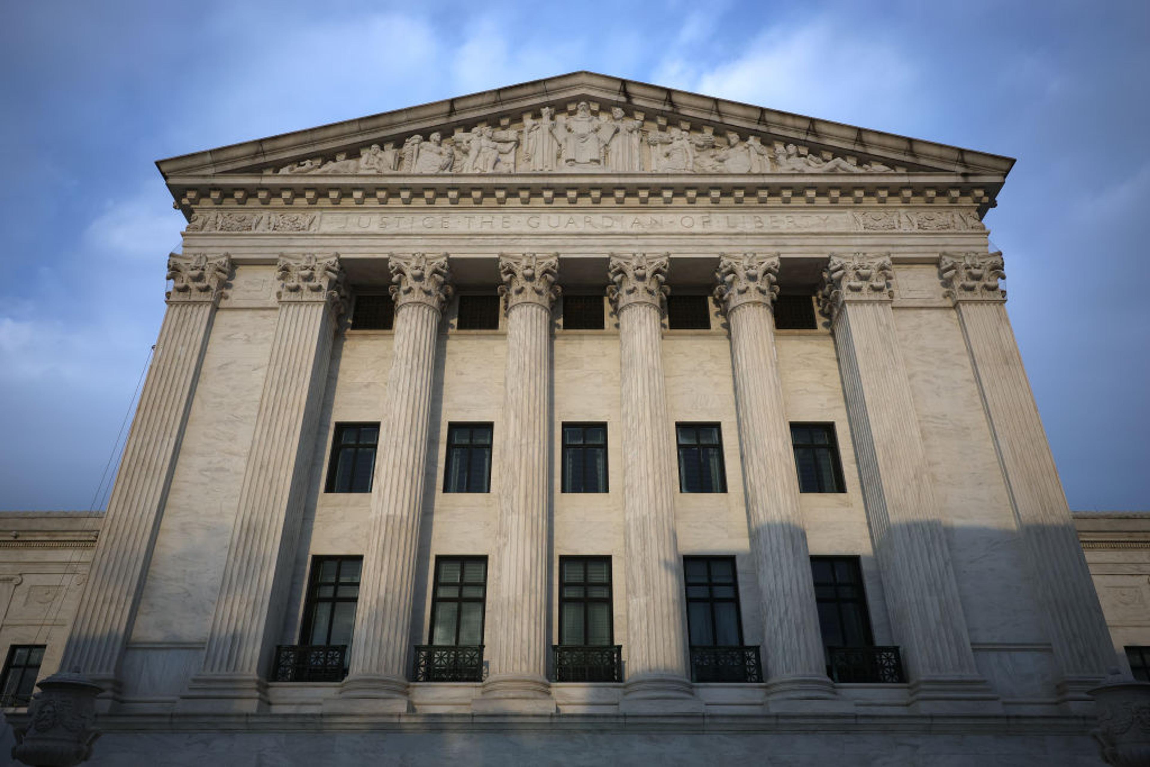 The U.S. Supreme Court is shown March 17, 2025 in Washington, DC