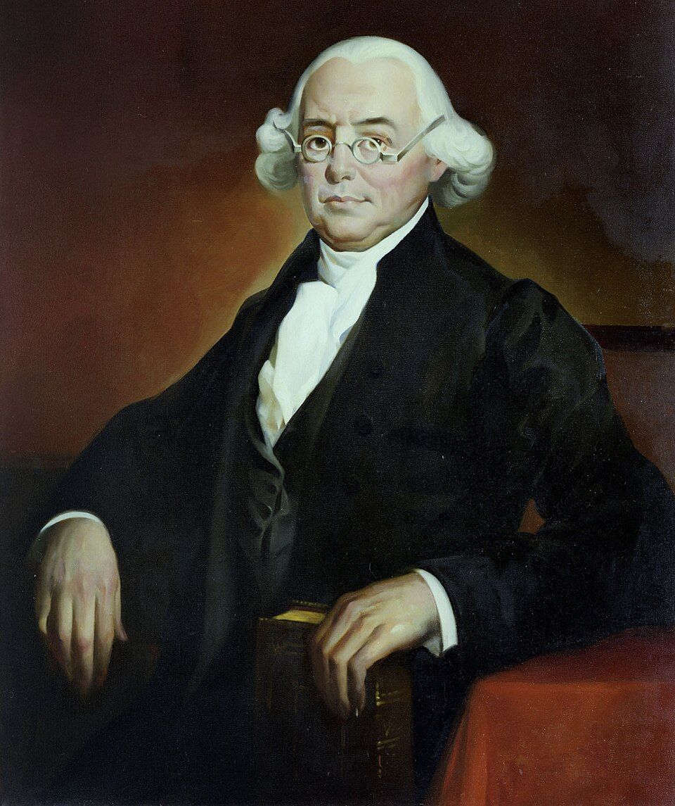 Official portrait of James Wilson