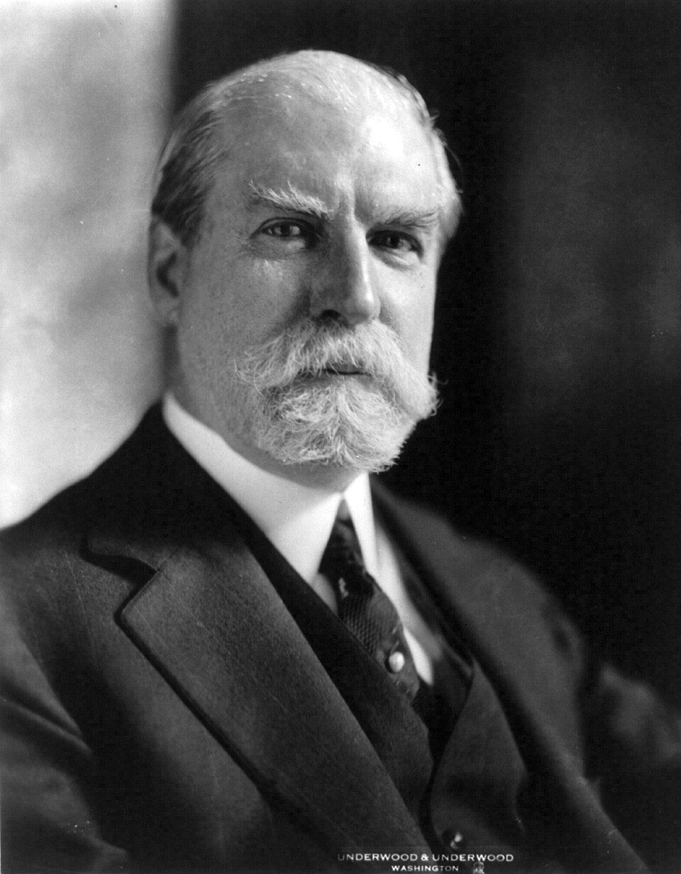 Official portrait of Charles Evans Hughes