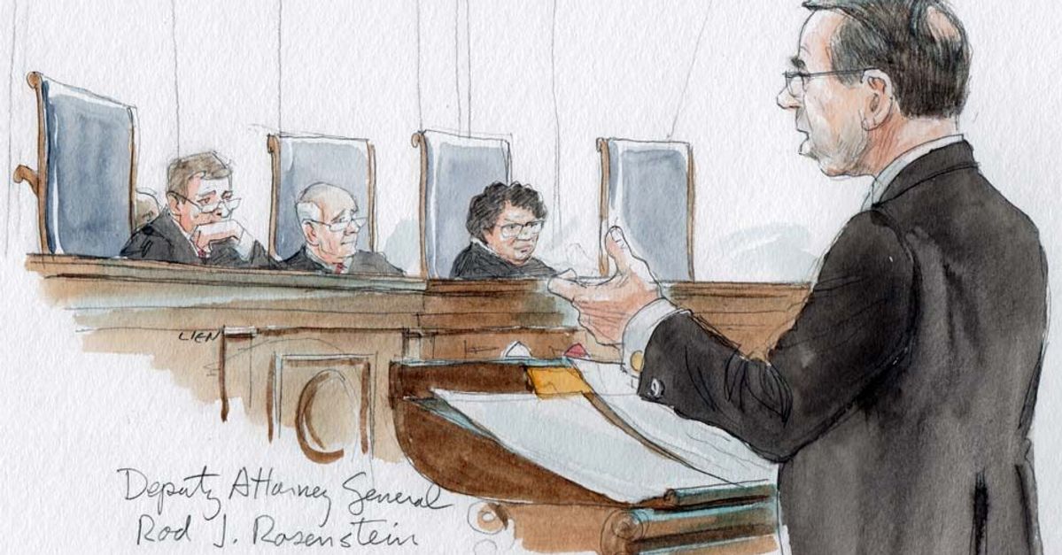 A “view” from the courtroom: Rod Rosenstein’s brief respite from a ...