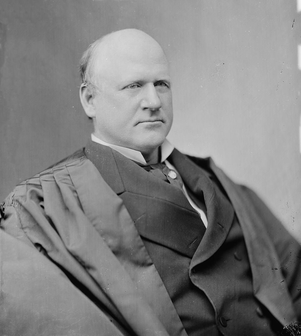 Official portrait of John Marshall (I) Harlan