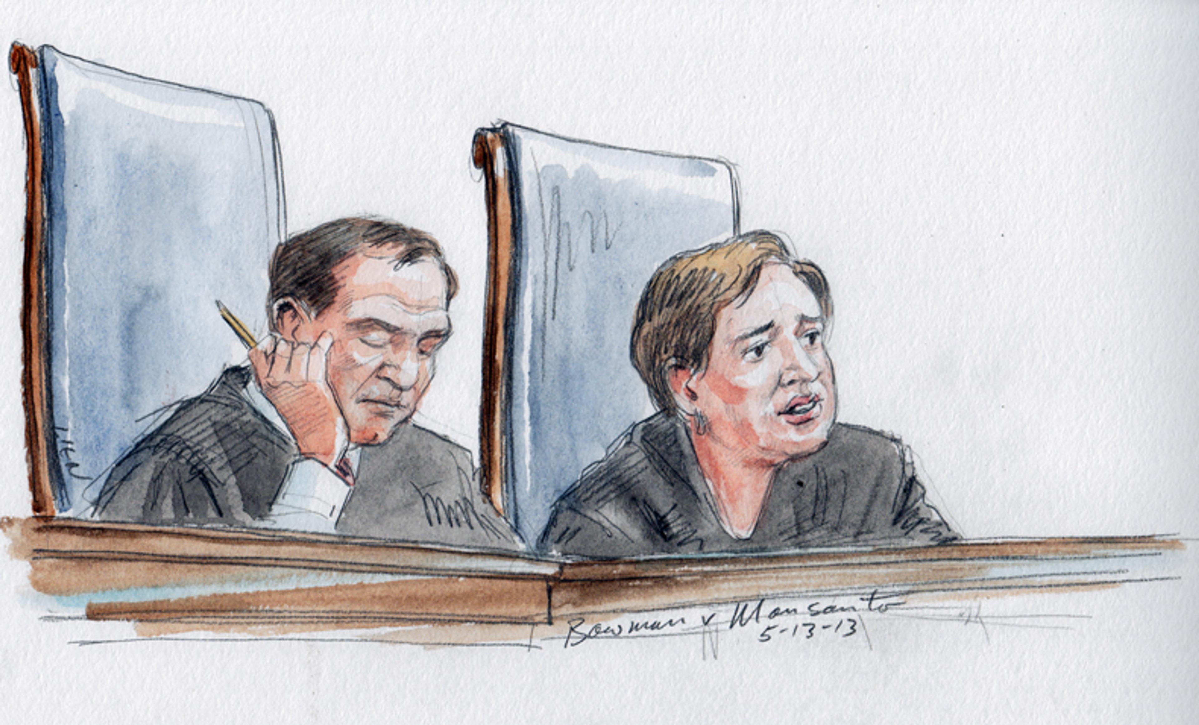 Justice Kagan delivers unanimous opinion (Art Lien)