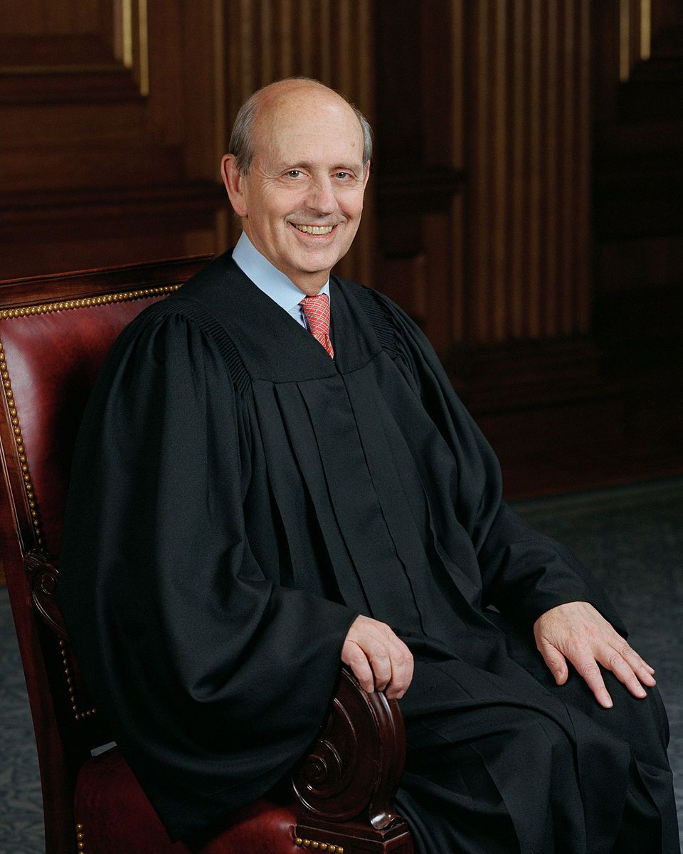 Official portrait of Stephen G. Breyer